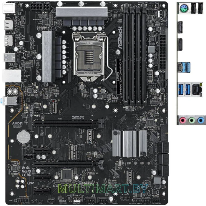 Материнская плата ASRock H570 Phantom Gaming 4